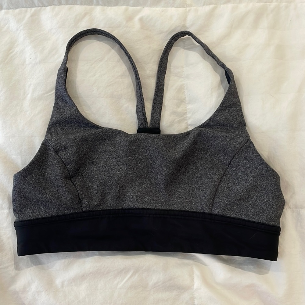 Gray lululemon sz 8 bra!